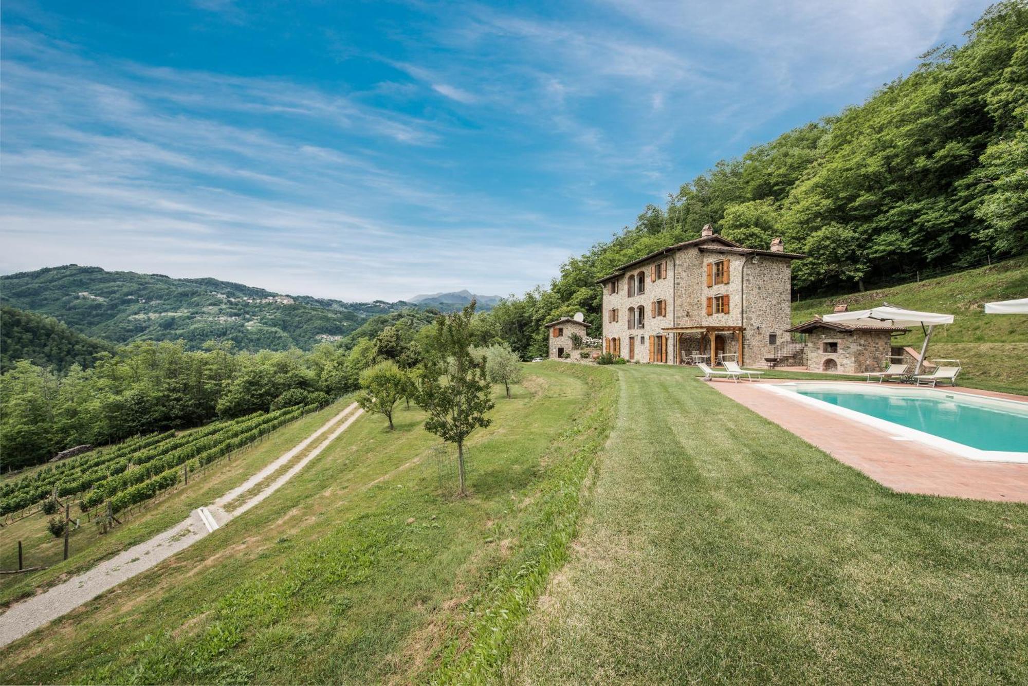 Casa Bachella Villa Bagni di Lucca Exterior photo