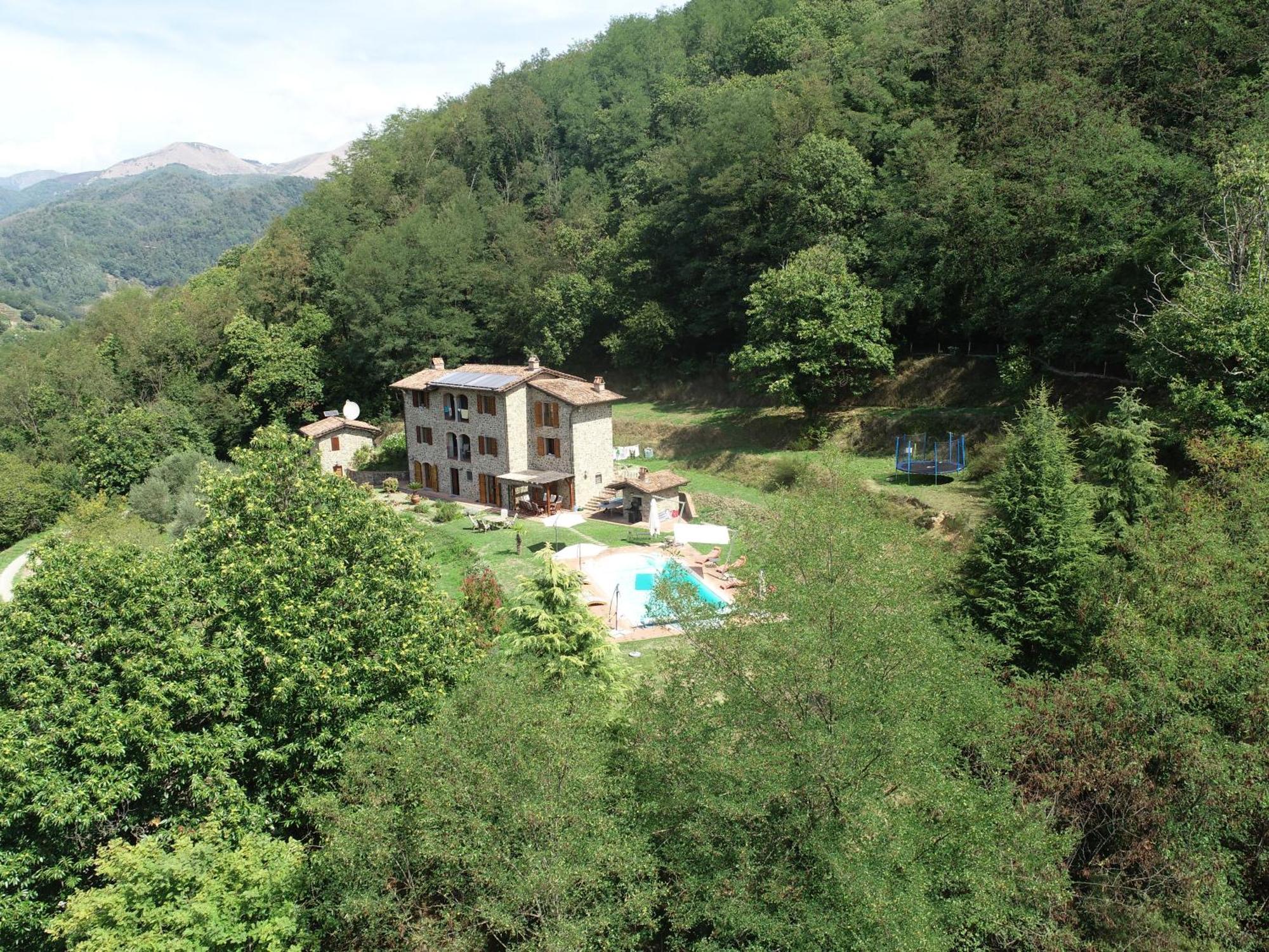 Casa Bachella Villa Bagni di Lucca Exterior photo